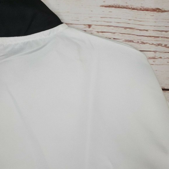 Big Costume Medium White With Black Buttons Coat - Picture 5 of 8